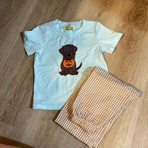 Boys 2T Halloween shirt with pants